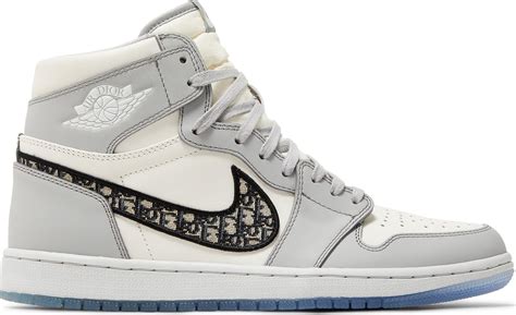 nike dior white shoes|Dior jordan 1 high price.